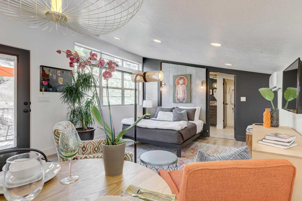 Stylish And Modern Boise Studio With Foothills Views! Esterno foto